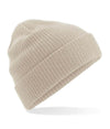 EMF protection knitted beanie in white