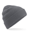 EMF protective knitted beanie in grey colour by Leblok