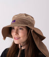 EMF Shielding Safari Hat with 100% UV Protection