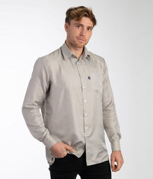  EMF protective mens casual shirt Leblok displayed on a man