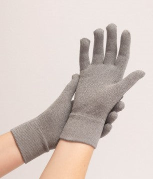  Leblok EMF protective gloves displayed on hands