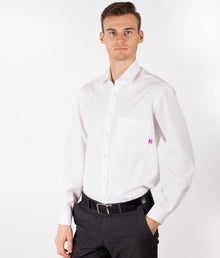  EMF Protective Men's Office Shirt (White)