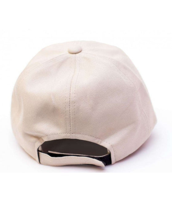 Velcro on the back of Leblok EMF protective cap