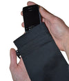 Cellphone signal blocking bag Leblok Cellblok - putting a phone inside